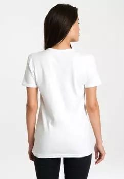 Футболка с принтом T-SHIRT PIPPI LANGSTRUMPF LOGOSHIRT, белый