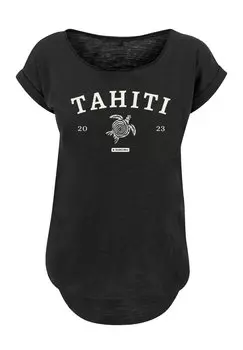 Футболка с принтом TAHITI F4NT4STIC, черный