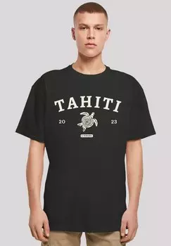 Футболка с принтом TAHITI F4NT4STIC, черный