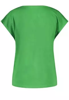 Футболка с принтом Taifun, зеленый