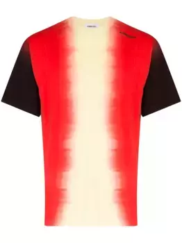 Футболка с принтом тай-дай AMBUSH, красный