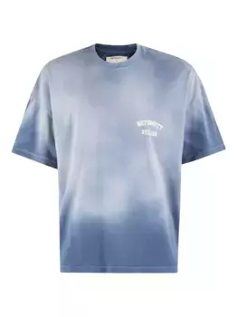 Футболка с принтом тай-дай от Arts RETERNITY, синий