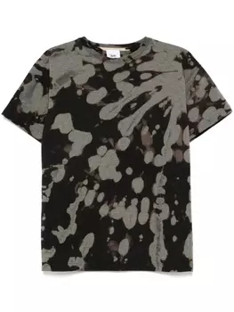 Футболка с принтом тай-дай Stain Shade, серый