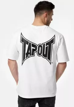 Футболка с принтом Tapout, белый