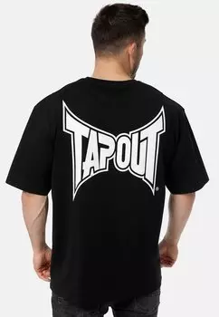 Футболка с принтом Tapout, черный