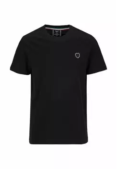 Футболка с принтом TARIUS 19V69 Italia, цвет black