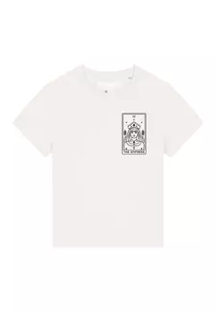 Футболка с принтом TAROT THE EMPRESS watapparel, белый