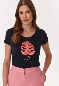 Футболка с принтом TATUUM, черный