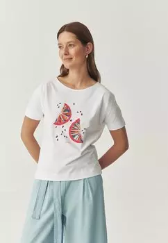 Футболка с принтом TATUUM, мультиколор