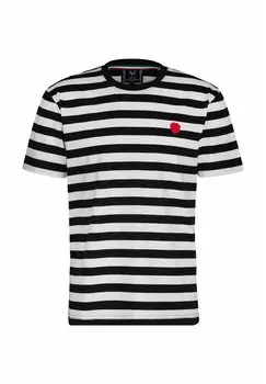 Футболка с принтом TAZIO 19V69 Italia, цвет black