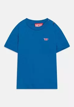 Футболка с принтом TBOLLYB UNISEX Diesel, цвет blue