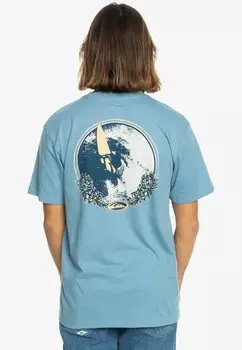 Футболка с принтом TC SNAP EQYZT07672 Quiksilver, цвет bkq