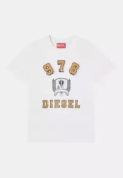 Футболка с принтом TDIEGORE11 Diesel, цвет bianco