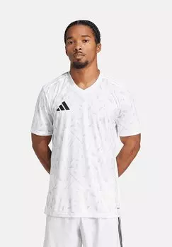 Футболка с принтом TEAM ICON 25 Adidas Performance, белый