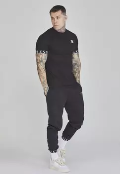 Футболка с принтом TECH SIKSILK, черный