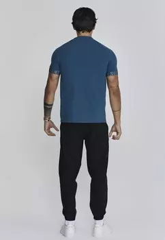 Футболка с принтом TECH SIKSILK, синий