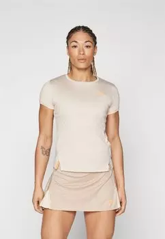 Футболка с принтом TECH TEE Lotto, цвет almond peach