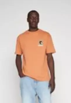 Футболка с принтом TEDDY UNISEX Makia, абрикосовый