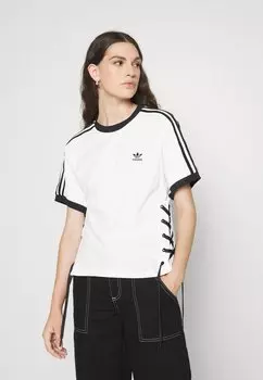 Футболка с принтом TEE adidas Originals, белый