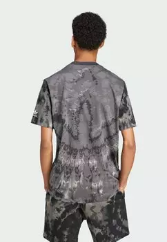 Футболка с принтом Tee adidas Originals, черная