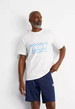 Футболка с принтом TEE adidas Originals, цвет white