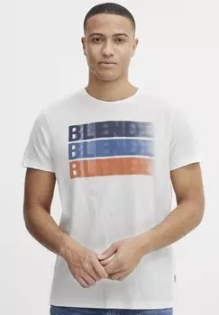 Футболка с принтом TEE Blend, белый