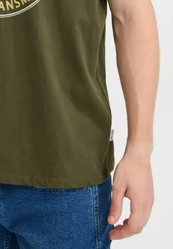 Футболка с принтом TEE Blend, оливковый