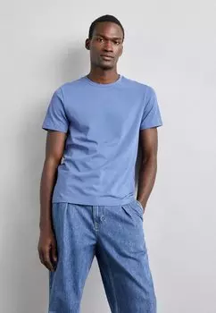 Футболка с принтом TEE Filippa K, цвет paris blue