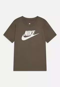 Футболка с принтом TEE FUTURA UNISEX Nike Sportswear, оливковый