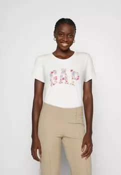 Футболка с принтом TEE GAP, цвет white