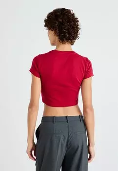 Футболка с принтом TEE GAP, красный