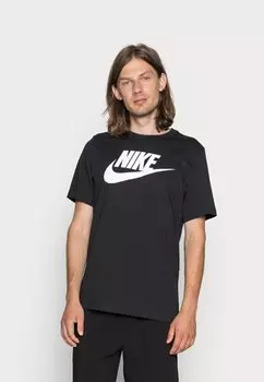 Футболка с принтом TEE ICON FUTURA UNISEX Nike, черный/белый