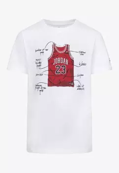 Футболка с принтом TEE Jordan, цвет white