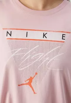Футболка с принтом Tee Jordan, розовый