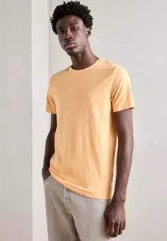 Футболка с принтом TEE Lindbergh, оранжевый