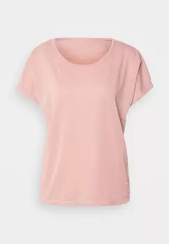 Футболка с принтом TEE Mos Mosh, светло-розовый