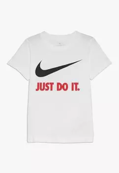 Футболка с принтом TEE Nike Sportswear, цвет white/red