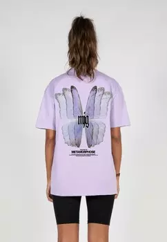 Футболка с принтом TEE TRANSFORMATION MJ Gonzales, фиолетовый