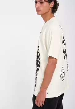 Футболка с принтом TEE ZEPHYR Volcom, белый