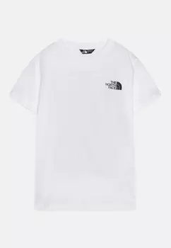 Футболка с принтом TEEN VINTAGE ARCHIVE TEE UNISEX The North Face, белый