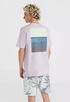 Футболка с принтом TEES OG TRES O'Neill, цвет iris