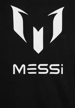 Футболка с принтом TEN MESSI, черный