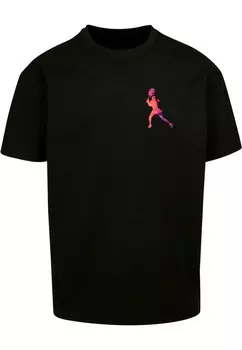 Футболка с принтом TENNIS SILHOUETTE-HEAVY Merchcode, цвет black