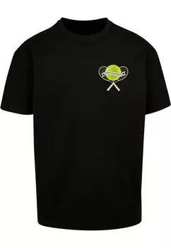 Футболка с принтом TENNIS TOURNAMENT HEAVY Merchcode, цвет black