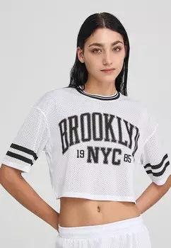 Футболка с принтом Terranova, белый