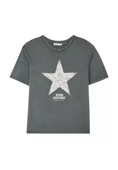 Футболка с принтом Terranova, черный