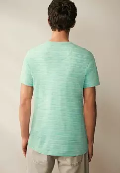 Футболка с принтом TEXTURED, REGULAR FIT Next, зеленый