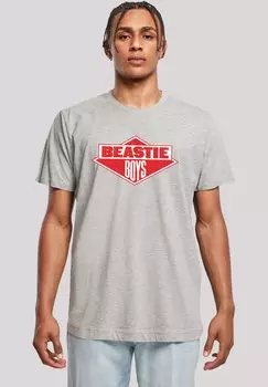 Футболка с принтом THE BEASTIE BOYS F4NT4STIC, серый