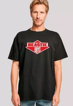 Футболка с принтом THE BEASTIE BOYS F4NT4STIC, черный