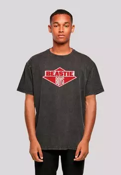 Футболка с принтом THE BEASTIE BOYS F4NT4STIC, черный